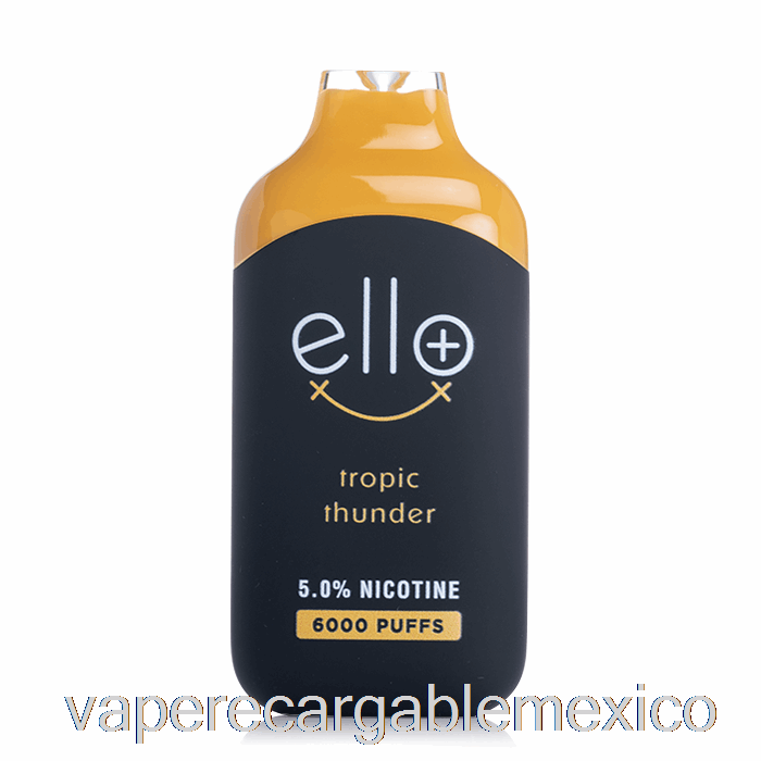 Vape Recargable Blvk Ello Plus 6000 Desechable Tropic Thunder Ice